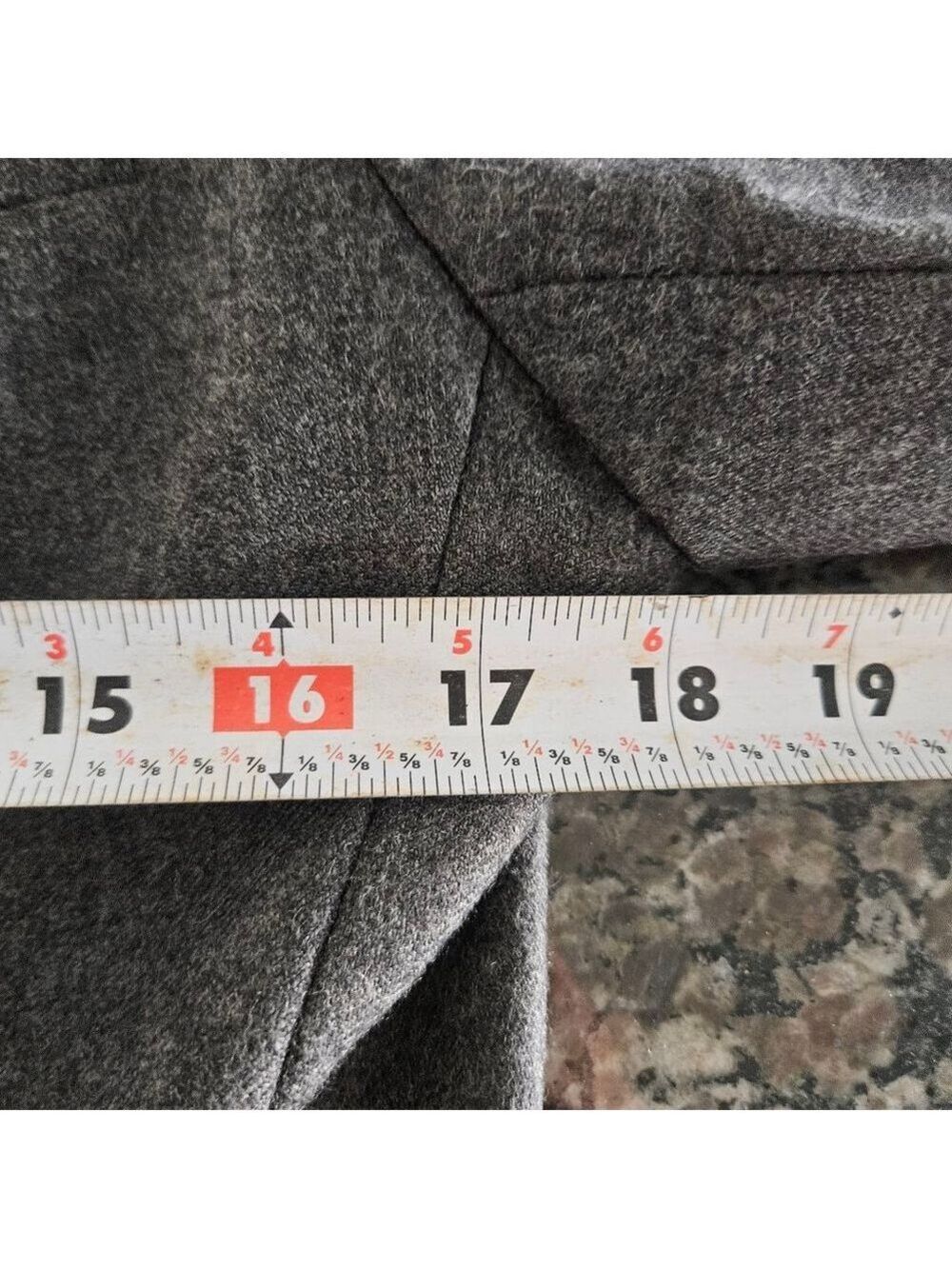 Christian Dior Gray Wool Blazer with Gold Buttons Size 12 Luxury Tailored Jackt - Picture 5 of 11